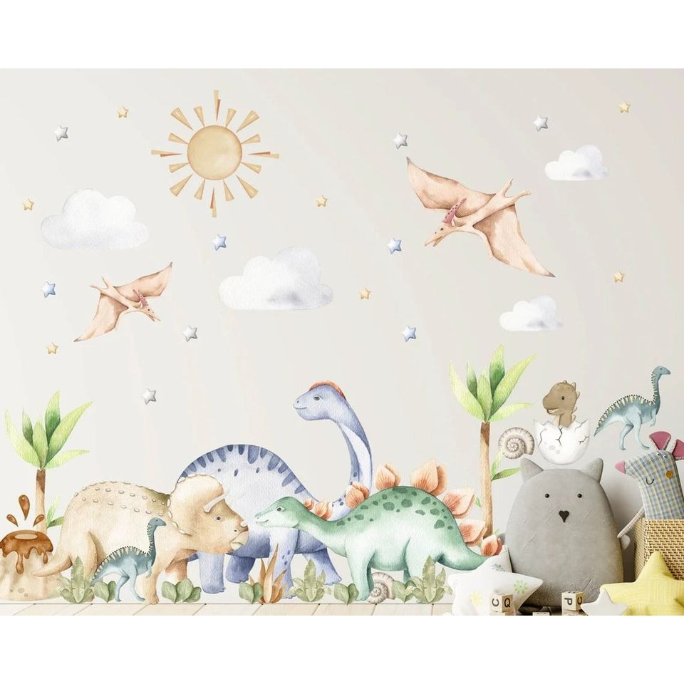 Wall decals Children's dinosaurs model 5 (0090)