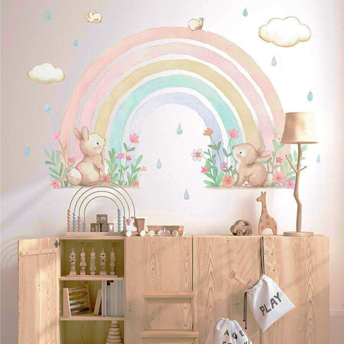 Wall decals for Children's Girls set