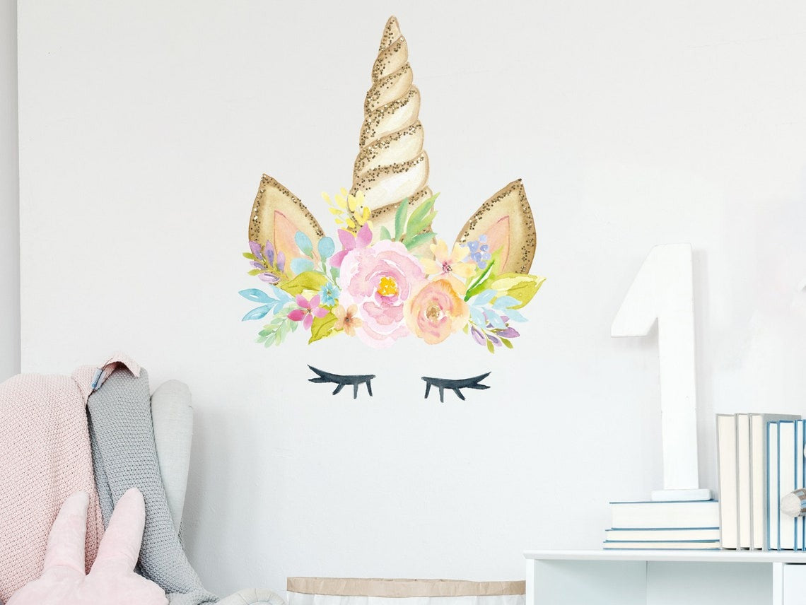 Wall decals Children's unicorn horn 6