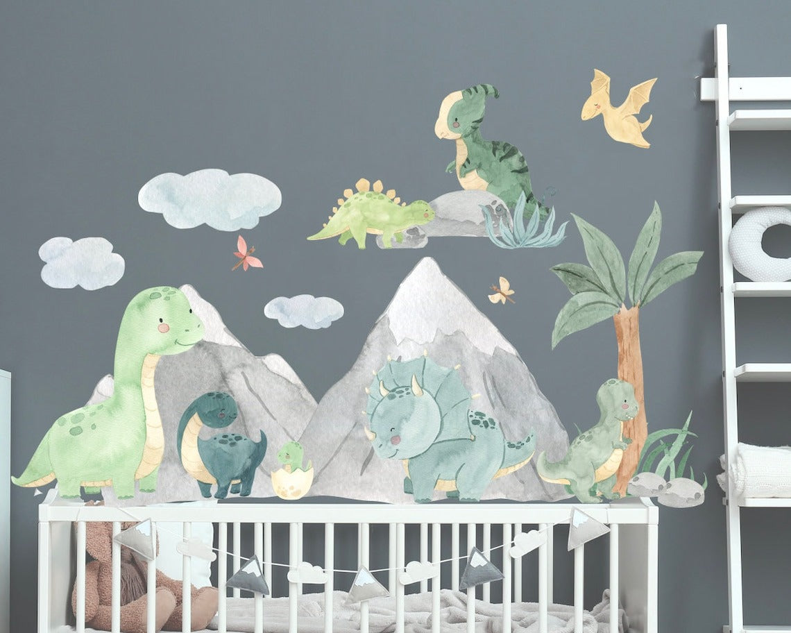 Wall decals Children's dinosaurs model 3