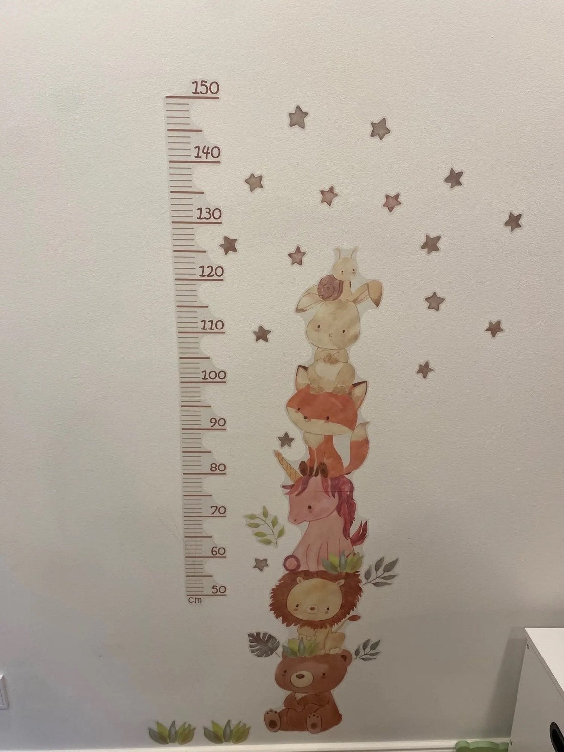 Height Chart Children's with animals (0070)