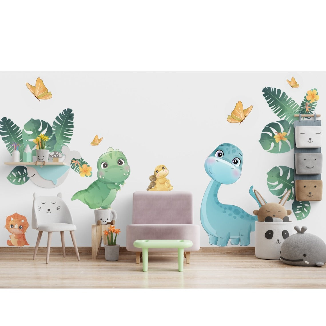 Wall decals Children's dinosaurs model 2