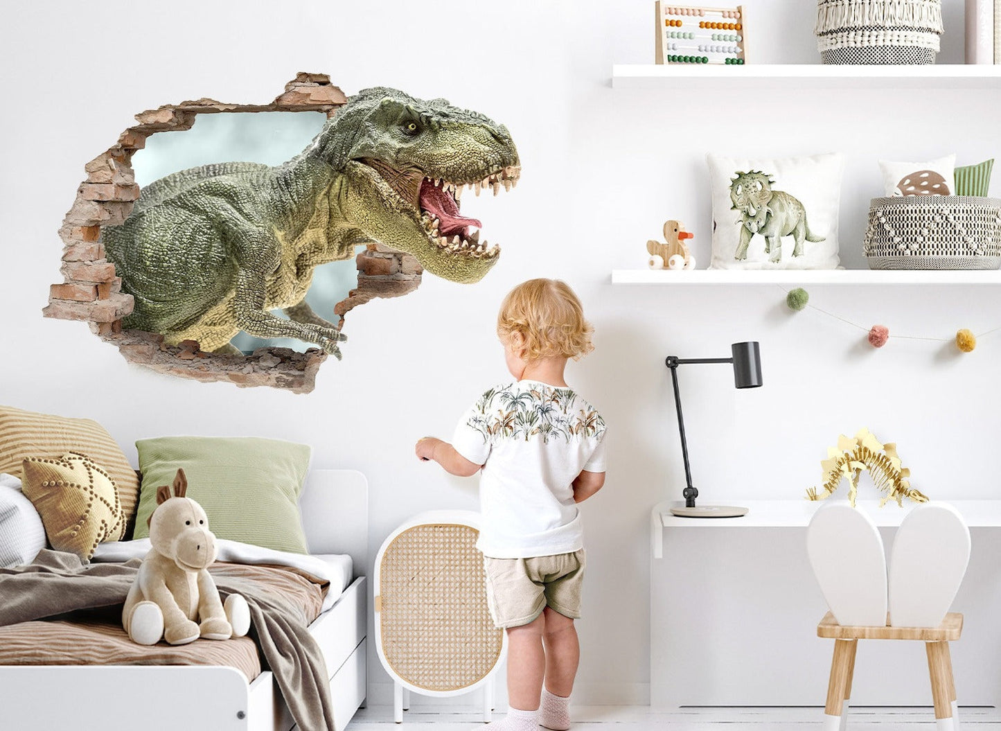 Wall decals Children's Dinosaur set