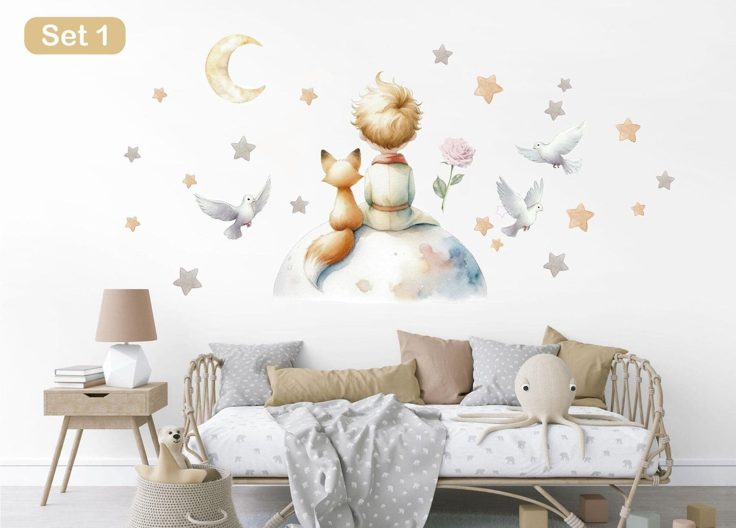 Wall decals Children's star prince 5