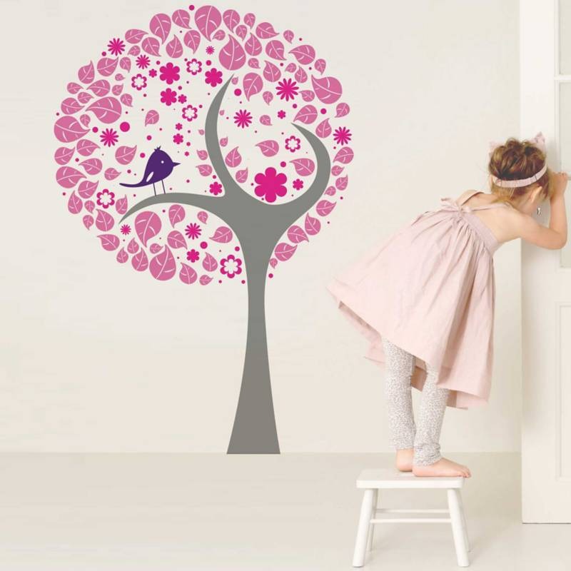 Wall decals Children's girl's trees