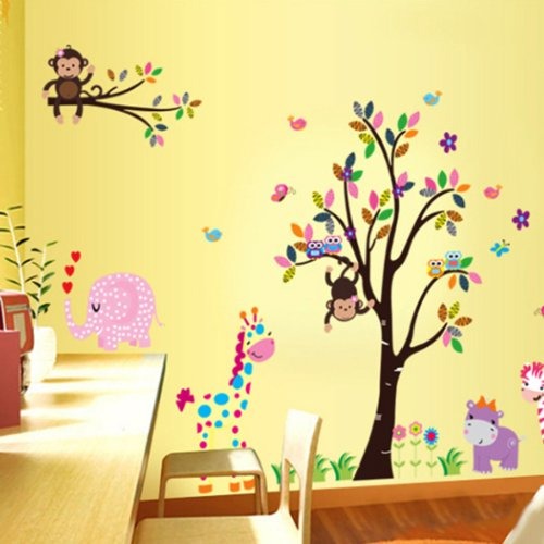 Wall decals Children's girl's trees