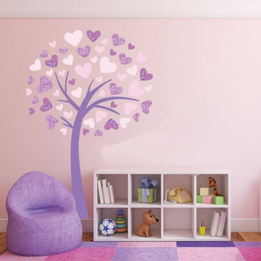 Wall decals Children's  heart tree