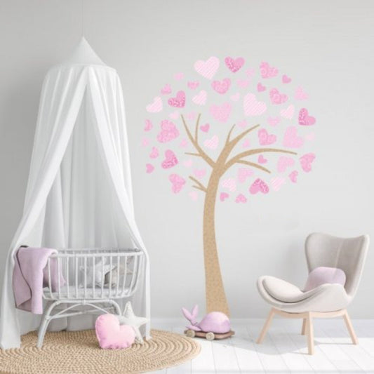 Wall decals Children's  heart tree
