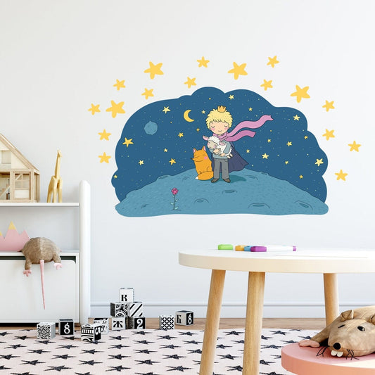 Wall decals Children's star prince 2