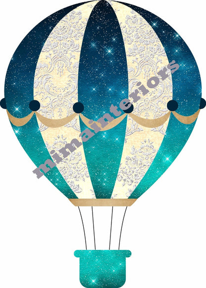 Wall decals Children's Hot Air Balloon