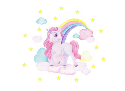 Wall decals Children's  unicorn (0035)