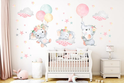 Wall decals for Children's  Girls set