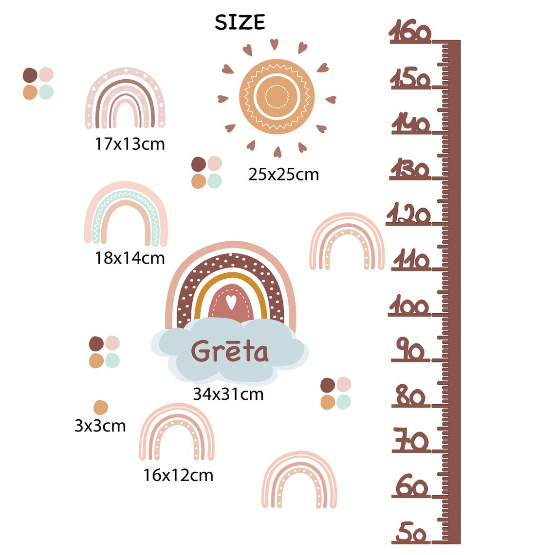 Height Chart Children's (0069)