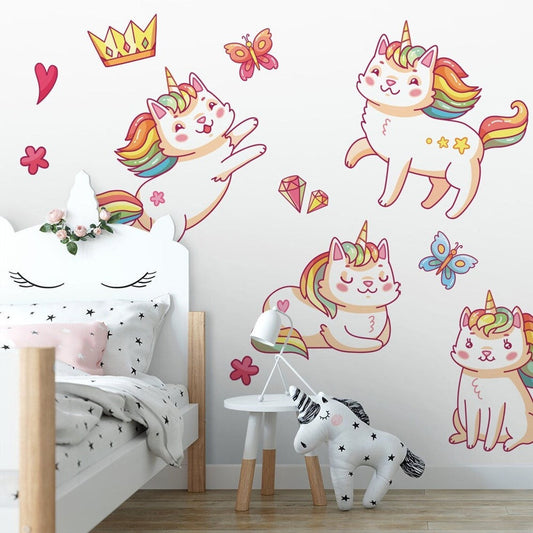 Wall decals Children's  unicorn horn 3 (0094)