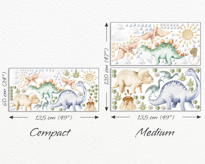 Wall decals Children's  dinosaurs model 5 (0090)