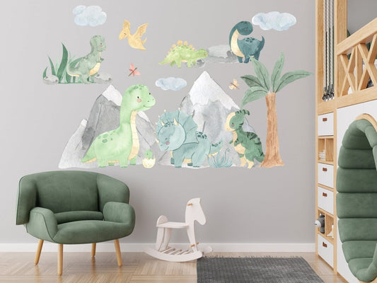 Wall decals Children's  dinosaurs model 3