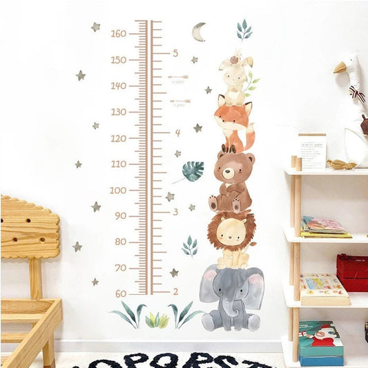 Height Chart Children's  with animals (0070)