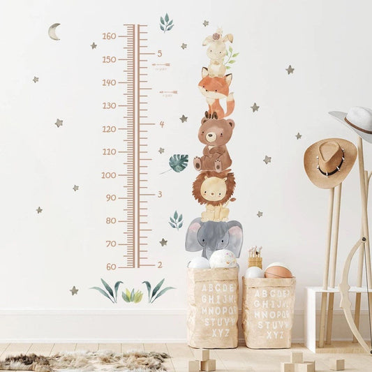 Height Chart Children's  with animals (0070)