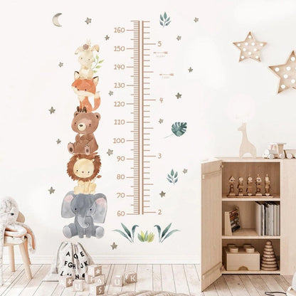 Height Chart Children's  with animals (0070)