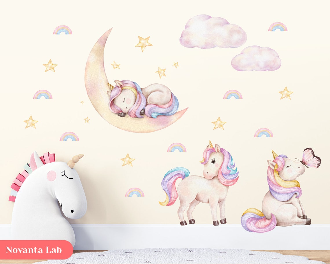 Wall decals for Children's  Girls set