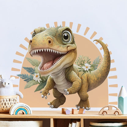 Wall decals Children's  dinosaurs 3D model 9  (0087)