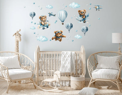 Wall decals Children's teddy bear (0033)