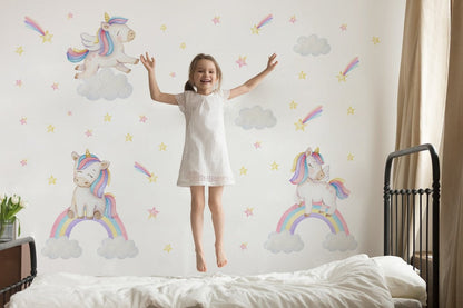 Wall decals Children's  unicorn horn 4 (0030)