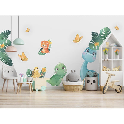 Wall decals Children's  dinosaurs model 2