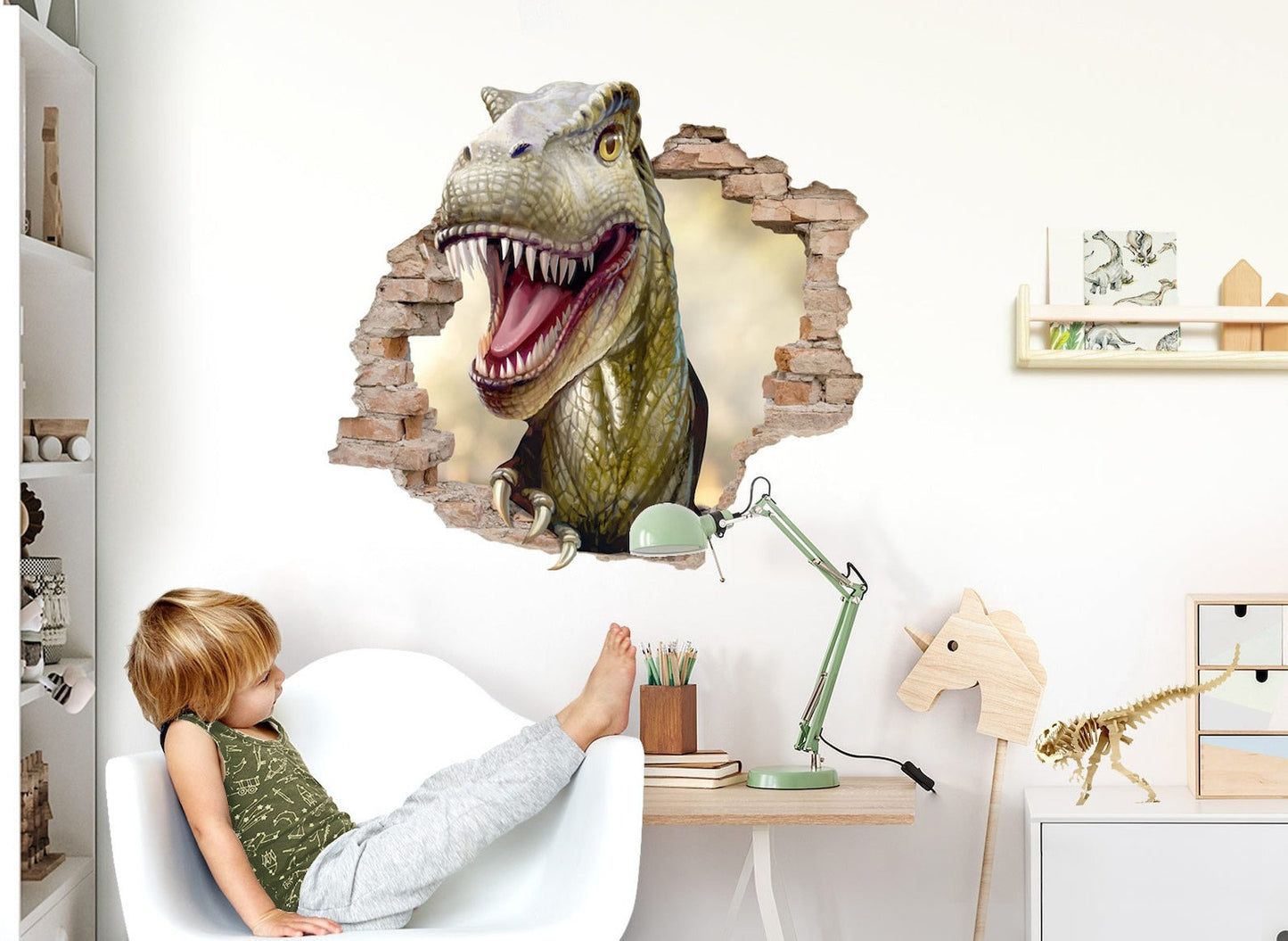 Wall decals Children's  Dinosaur set