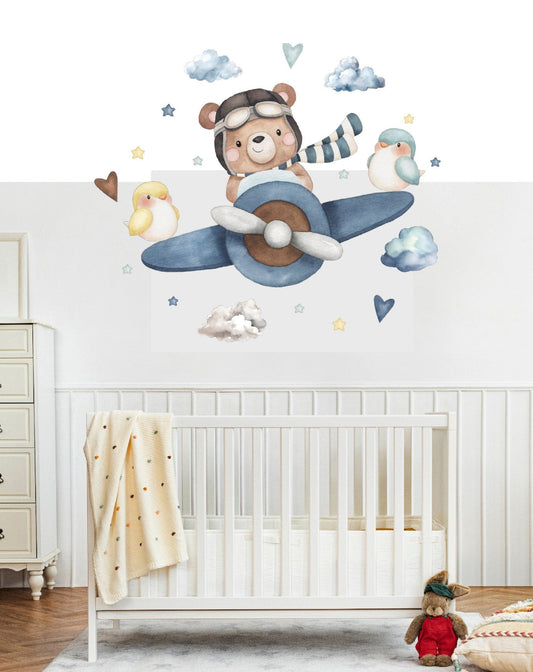 Wall decals Children's bear set