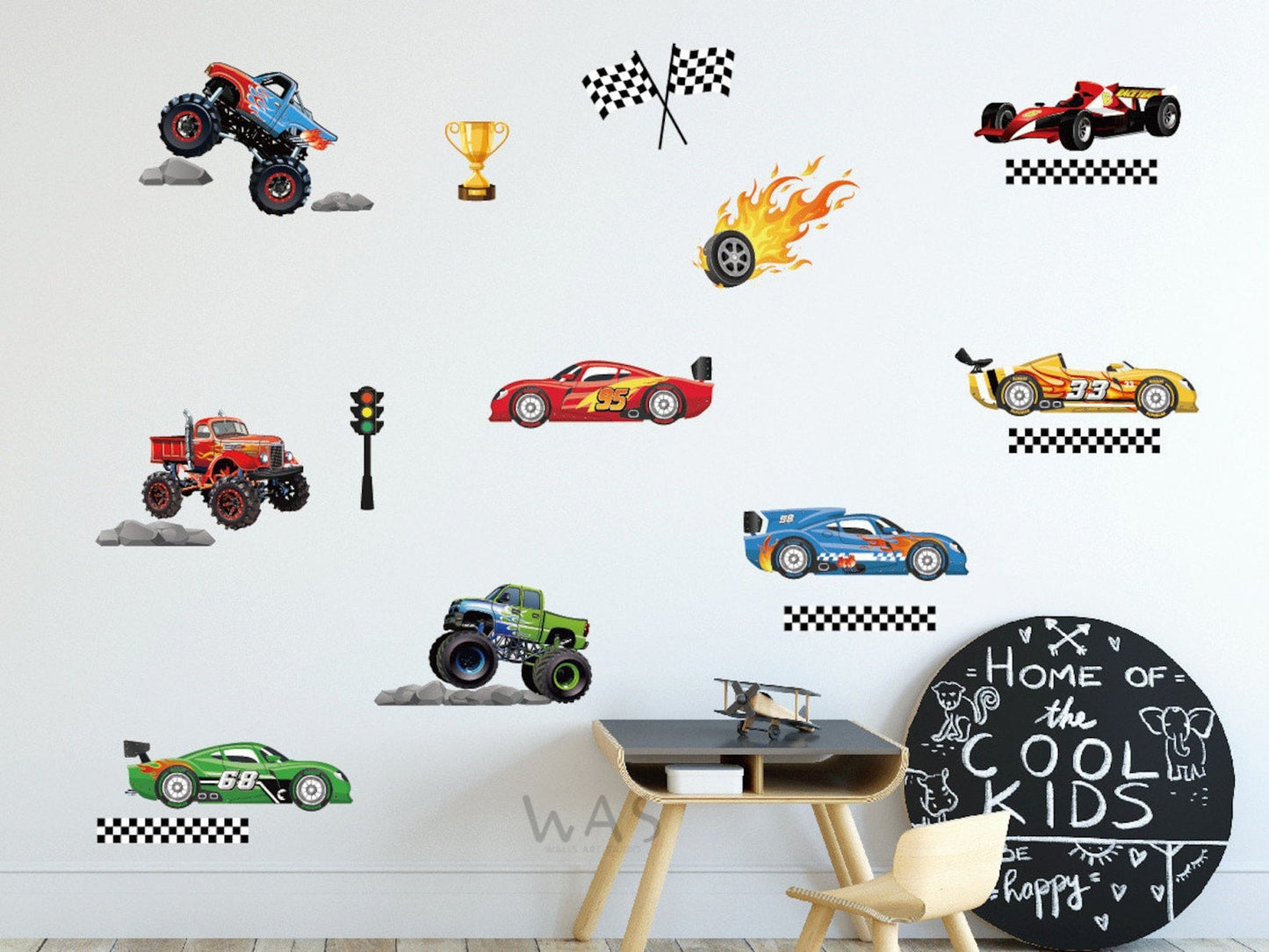 Wall decals Children's Car 7