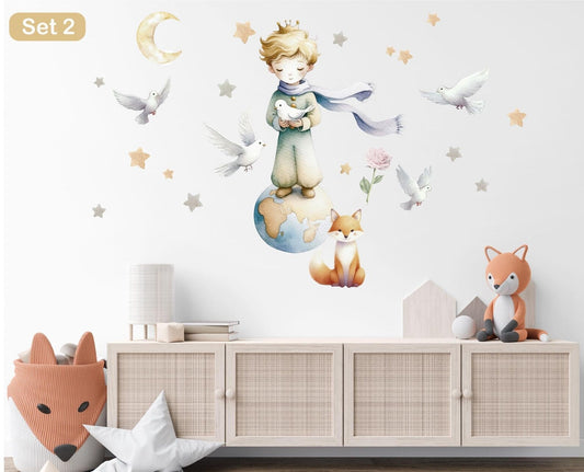 Wall decals Children's star prince 7