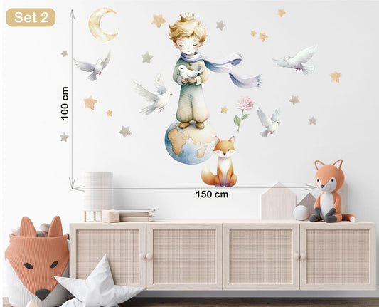 Wall decals Children's star prince 7