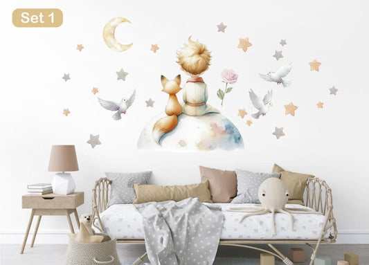 Wall decals Children's star prince 5