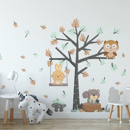 Wall decals Children's trees
