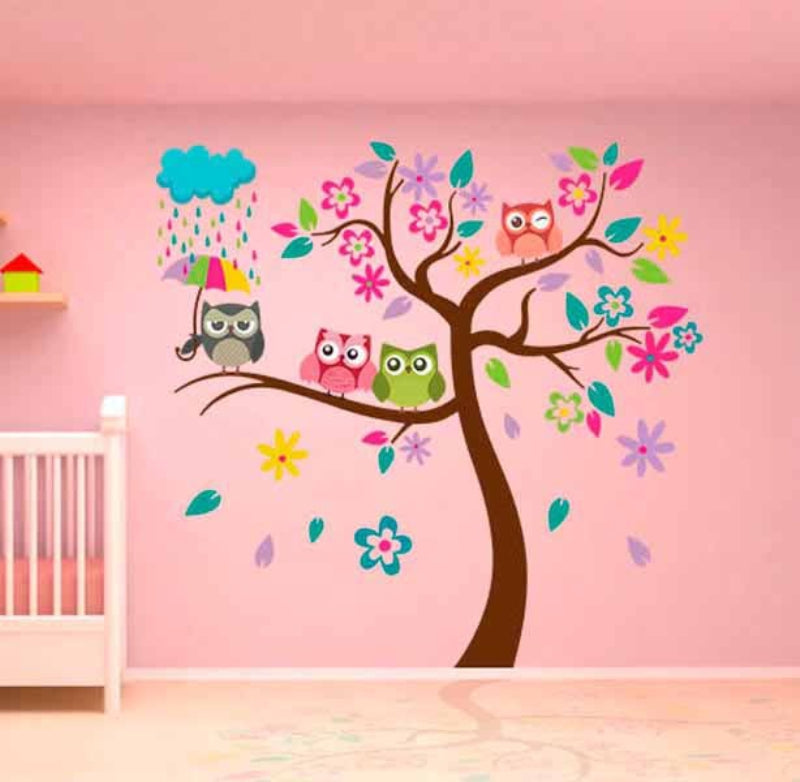 Wall decals Children's girl's trees