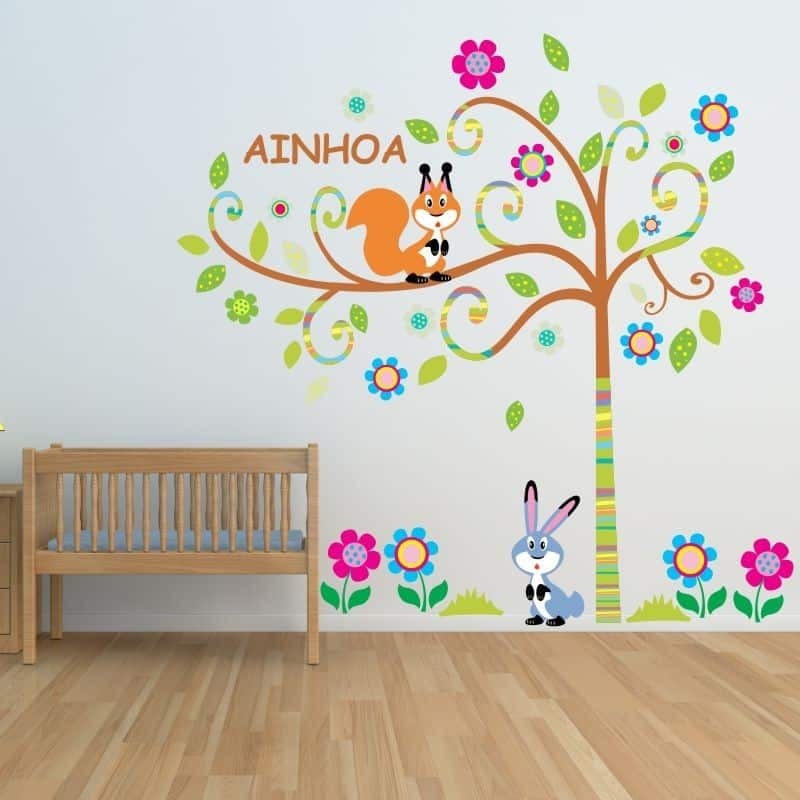 Wall decals Children's girl's trees