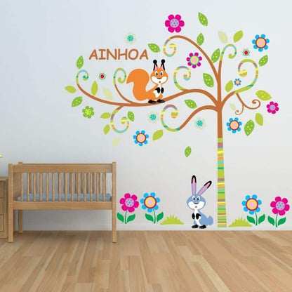 Wall decals Children's girl's trees